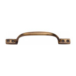 M Marcus Heritage Brass Face Fixing Sash Window/Shed Door Pull Handle 152mm length